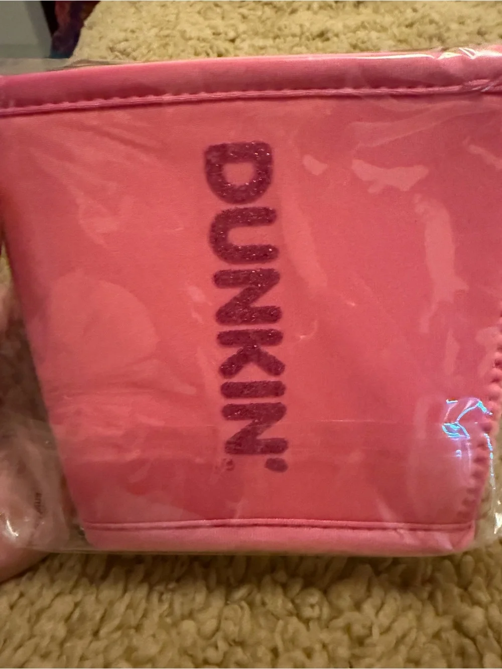 Dunkin' Pink Insulated Coffee Sleeve